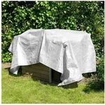 Zill Schutzplane Gewebeplane wei&szlig; 280g, m2 Typ 440000 (1 ST&uuml;ck) wei&szlig; 5 x 8 m