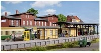 Auhagen Modelleisenbahn-Set Auhagen 11452 H0 Bahnhofsausstattung