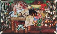 Krebs Glas Lauscha Adventskalender Weihnachtsdeko mit sch&ouml;nen Figuren, ca.4-5cm