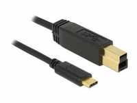 Delock 83674 - USB 3.1 Gen 2 (10 Gbps) Kabel Type-C zu Typ-B 0,5 m...