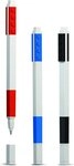 LEGO&reg; Gelroller Schreibwaren Set (3) in Schwarz/Rot/Blau alspa&szlig;, Trendige