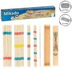 Idena Spiel Idena 6060012 - Strategiespiel Mikado mit praktischer Holzbox,...