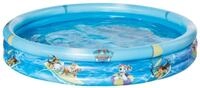 Happy People Planschbecken 3 Ring Pool 122 x 23 cm, Aufblasbar, 3 Ring Konstruktion