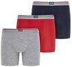 Jockey Trunk Cotton Stretch (3er Pack) Mittlere Bundh&ouml;he, l&auml;ngeres Bein, Logobund