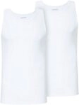 Jockey Unterhemd Cotton+ (2er Pack) klassisch f&uuml;r jeden Tag