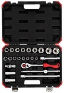 Gedore Red Steckschl&uuml;ssel Steckschl&uuml;ssel-Satz 1/2&Prime; SW10-32mm 24-teilig...