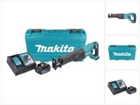 Makita Akku-Recipros&auml;ge DJR 186 RM1K Akku Recipros&auml;ge S&auml;bels&auml;ge 18 V + 1x...