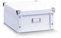 Zeller Aufbewahrungsbox Aufbewahrungsbox 9,6 l wei&szlig; 26,0 x 31,0 x 14,0 cm