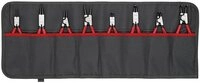 Knipex Sicherungsringzange Sicherungsringzangen-Set 8tlg. in Rolltasche 00 19...