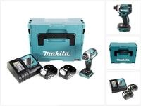 Makita Akku-Schlagschrauber DTD 154 RFJ 18V 1/4" 175Nm Brushless + 2x Akku...