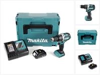 Makita Akku-Schlagbohrschrauber DHP 484 Y1J-D 18V Brushless Li-Ion Akku