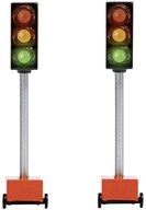 Busch Modelleisenbahn-Signal Busch H0 Baustellenampeln Funktionsmodell 5451 2...