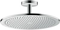 hansgrohe Kopfbrause Axor ShowerSolutions 350, 1jet mit Deckenanschluss - Brushed