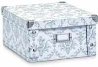 Zeller Aufbewahrungsbox Aufbewahrungsbox 9,6 l wei&szlig;, vintage 26,0 x 31,0 x 14,0 cm