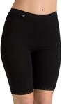 Lange Unterhose SLOGGI "Basic+", Damen, Gr. 40, schwarz, Single Jersey, Obermaterial: