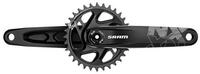 SRAM Fahrradkurbel SRAM NX Eagle DUB Kurbelgarnitur 170 mm, 32T Boost 148 - robuste
