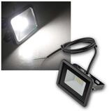 ChiliTec LED Flutlichtstrahler LED Fluter SlimLine 11W, 12-24V, 1012lm neutrlwei&szlig;,