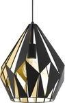 EGLO Pendelleuchte CARLTON 1, ohne Leuchtmittel, Vintage Pendellampe, 1 flammig,