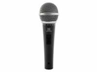 Pronomic Mikrofon DM-58 Dynamisches Gesangs Mikrofon mit Schalter (inkl....