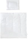roba&reg; Kinderbettdecke + Kopfkissen Kindersteppbett, ganzj&auml;hriges Baby-Set (Inlett)
