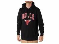 New Era Hoodie NBA Chicago Bulls Team Logo schwarz L