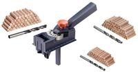 kwb Bohrlehre KWB D&uuml;bel-Bohrlehre-Set D&Uuml;BELPROFI, 758100, 154-teilig