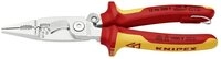 Knipex Abisolierzange Installationszange 200mm mit &Ouml;se 13 96 200 T