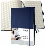Sigel Notizbuch Notizbuch CONCEPTUM&reg; ca. DIN A4 kariert, blau Hardcover 194 Seiten