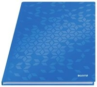 LEITZ Notizbuch 46251036 Notizbuch liniert Blau Anzahl der Bl&auml;tter: 80 DIN A4