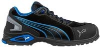 ISM Sicherheitsschuh Rio Black Low Gr.39 schwarz/blau Leder S3 SRC EN20345