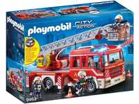 Playmobil® Konstruktions-Spielset Feuerwehr-Leiterfahrzeug (9463), City...
