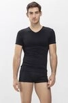Mey Unterziehshirt Mey Herren Shirt Serie Software Uni (1-St) Modal-Mix, V-Neck,