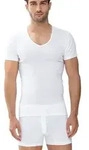 Mey V-Shirt Casual Cotton (K) Elastische Hals und Armabschl&uuml;sse wei&szlig; M