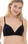Mey B&uuml;gelloser BH Amorous mit grafischer Spitze, feminin, Ziertr&auml;ger