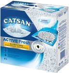 CATSAN Katzenstreu Active Fresh Klumpstreu 8l, mit Aktivkohle f&uuml;r optimale