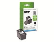 KMP KMP Tintenpatrone kompatibel zu HP 302XL (F6U68AE), schwarz Tintenpatrone