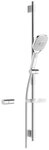HANSA Duschsystem Hansaactivejet Style, 3 Strahlart(en), Wandstangen-Set 970 mm