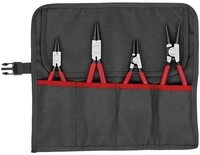 Knipex Sicherungsringzange Sicherungsringzangen-Set 4tlg. in Rolltasche 00 19...
