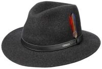 Stetson Filzhut Powell Woolfelt mit Feder