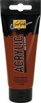 Kreul Acrylfarbe Kreul Solo Goya Acrylic Tube dunkelbraun 100 ml
