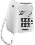 Motorola Corded Phone Schwarz 107CT1WHITE Schnurloses DECT-Telefon