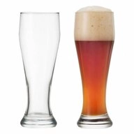 montana-Glas Gl&auml;ser-Set :basic Weizenbierglas 2er Set 400 ml, Glas