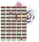 MamboCat Einmachglas 50er Set Sturzglas 230 ml Marmeladenglas To 82 Obst Dekor