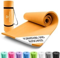 #DoYourFitness Yogamatte Rutschfeste Fitnessmatte mit Tragegurt, f&uuml;r Yoga, Gymnastik
