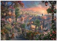 Schmidt Spiele Puzzle Puzzle Thomas Kinkade Disney Susi und Strolch, 1000 Teile,