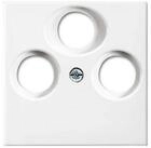 Busch-Jaeger Abdeckplatte Busch-Jaeger Abdeckung Antennendose 3-Loch aws...