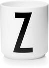 Design Letters Becher Porzellanbecher Wei&szlig; Z, Porzellan