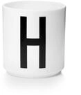 Design Letters Becher Porzellanbecher Wei&szlig; H, Porzellan