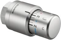 Oventrop Heizk&ouml;rperthermostat OVENTROP Th.-Kopf "Uni SH" Edelstahl m. 0-Stell.