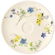 Rosenthal Untertasse Brillance Fleurs des Alpes Kombi-Untertasse/Cp, Untertasse